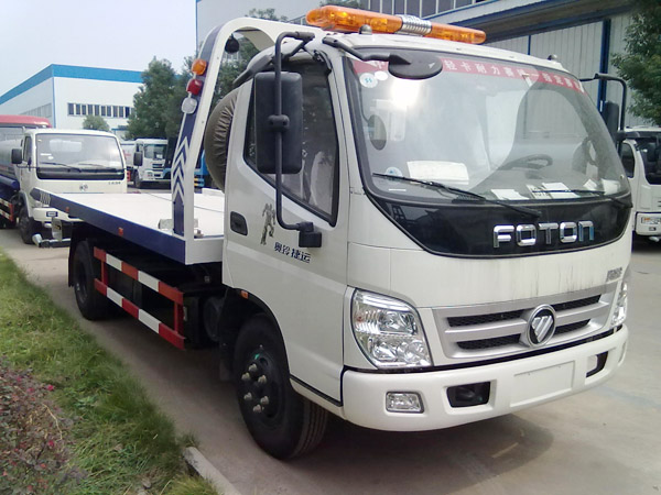 福田奧鈴捷運(yùn)一拖二清障車(chē)