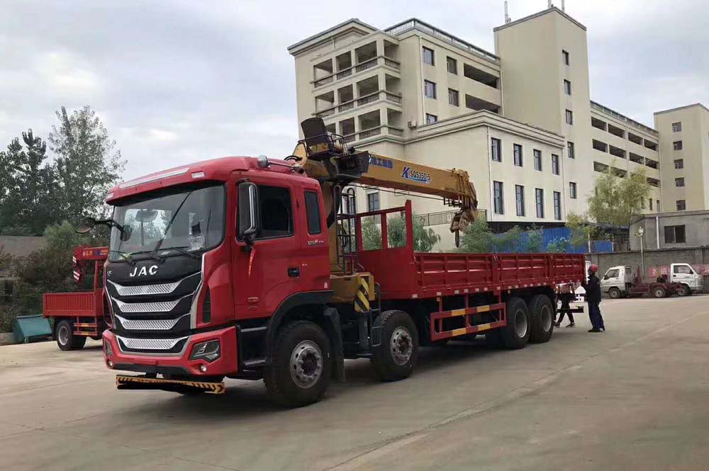 程力吊機(jī)14噸江淮格爾發(fā)隨車(chē)吊圖片2