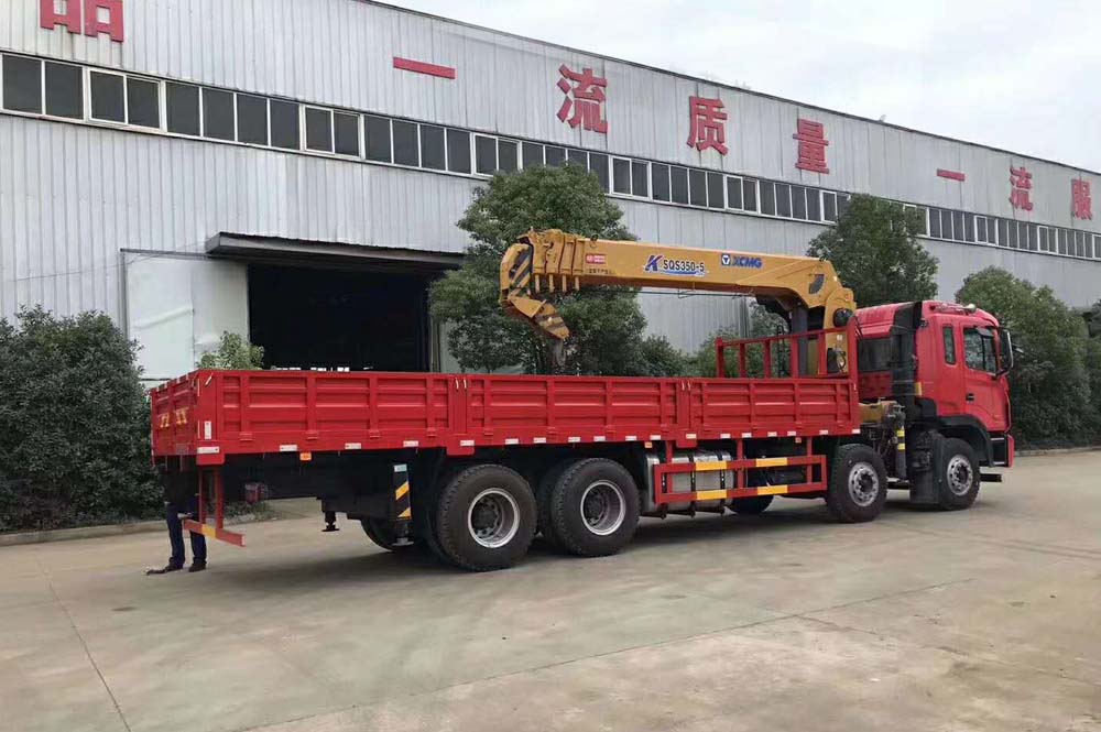 程力吊機(jī)14噸江淮格爾發(fā)隨車(chē)吊圖片4